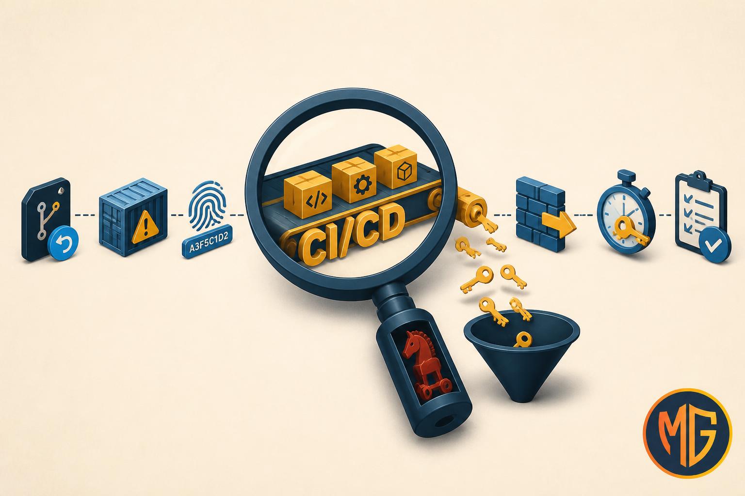 Illustration for When the Scanner Is the Attack: Hardening CI/CD After Trivy and KICS, covering DevSecOps, Cloud Security, Startup Engineering